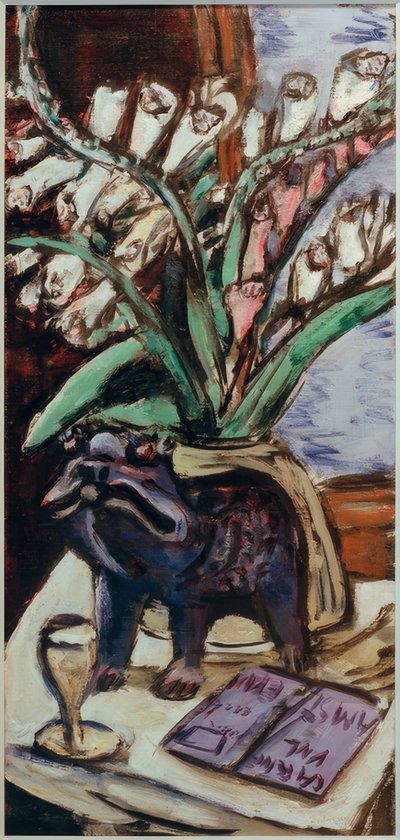 Still Life with Thimble by Max Beckmann