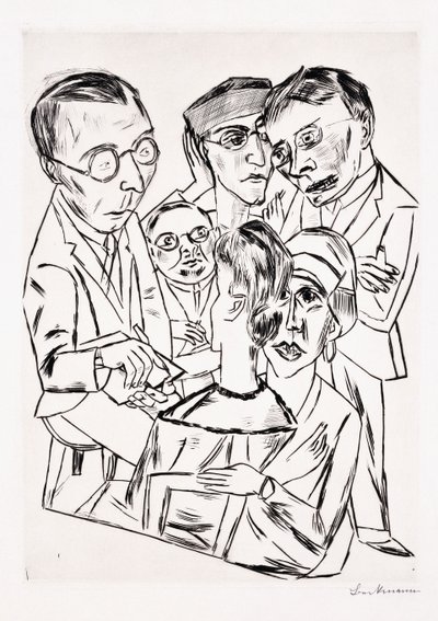 The Artist in Society by Max Beckmann