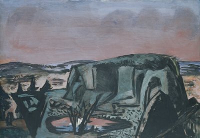 The Bog at Moosberg by Max Beckmann