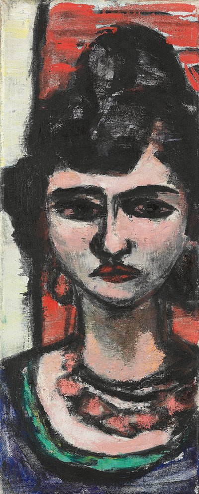 The Italian Woman by Max Beckmann