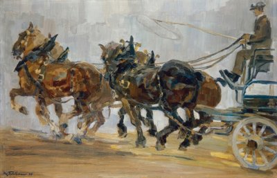 Four-Horse Team by Max Feldbauer