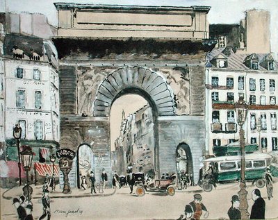 The Porte St.Denis by Max Jacob
