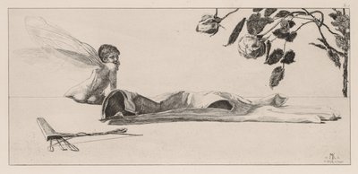 A Glove: Amor, 1880 by Max Klinger
