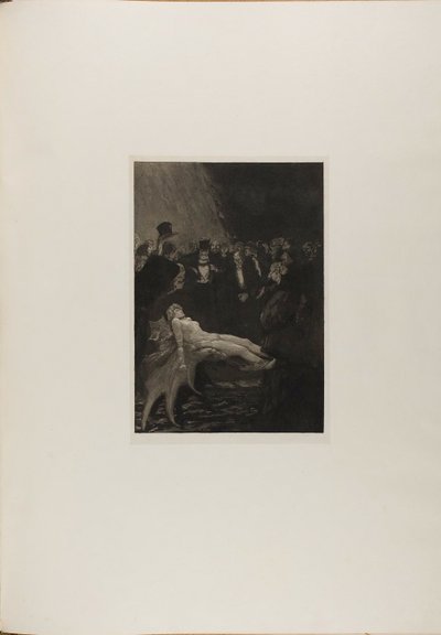 Chained, Plate Eleven from A Life by Max Klinger