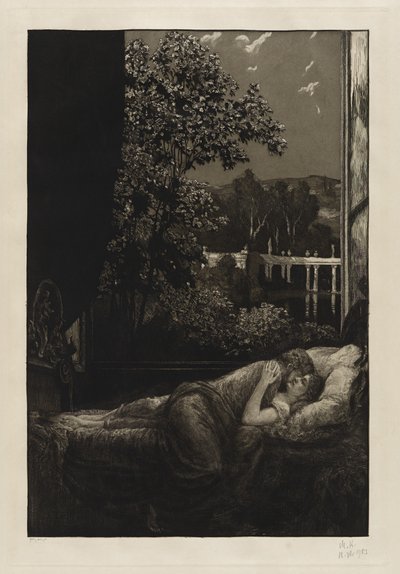 Night (Happiness) by Max Klinger