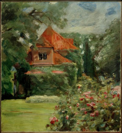 Old House in Hamburg by Max Liebermann