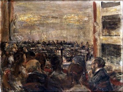 At the Opera House by Max Liebermann