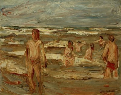 Bathing Boys by Max Liebermann