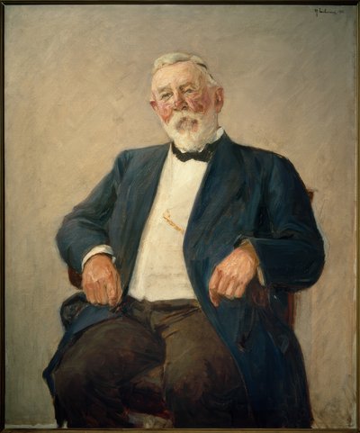 Portrait of Friedrich Kuhnt by Max Liebermann