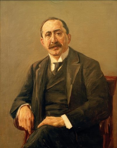 Portrait of Director Julius Stern by Max Liebermann