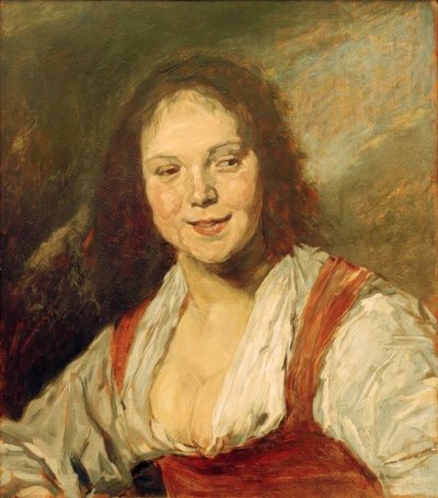 Bohemian Woman by Max Liebermann