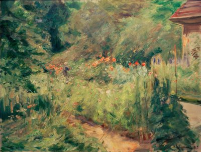 The Kitchen Garden in Wannsee Facing Northwest by Max Liebermann