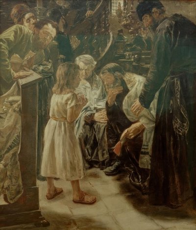 The Twelve-Year-Old Jesus in the Temple by Max Liebermann