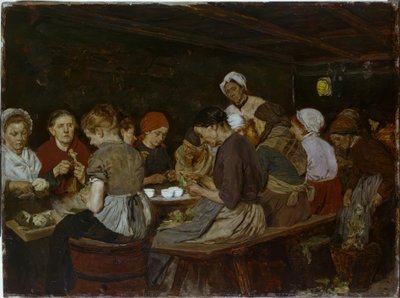 The Canners by Max Liebermann