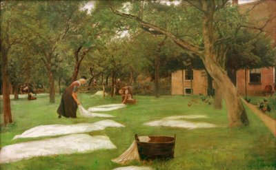 The Lawn Bleach by Max Liebermann