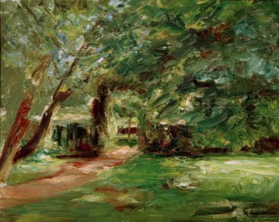 Hedge Garden in Wannsee by Max Liebermann