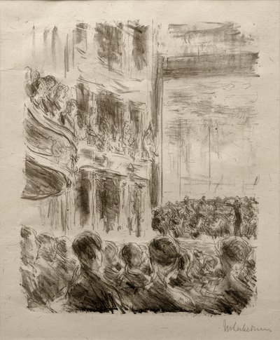 M. Liebermann, The Concert by Max Liebermann