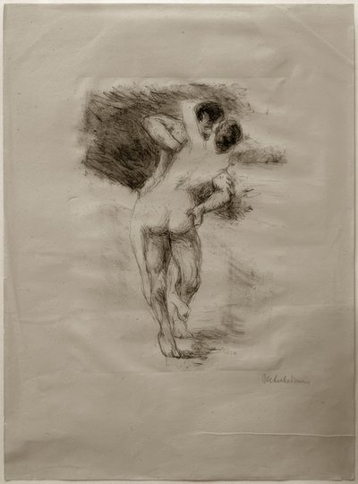 M. Liebermann, Love Scene by Max Liebermann