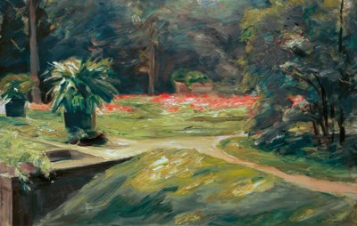 M. Liebermann, Wannsee Garden Flower Terrace by Max Liebermann