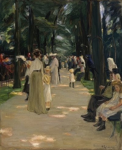 Parrot Alley. 1902 by Max Liebermann
