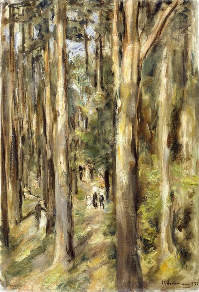 Picnic in the Woods by Max Liebermann