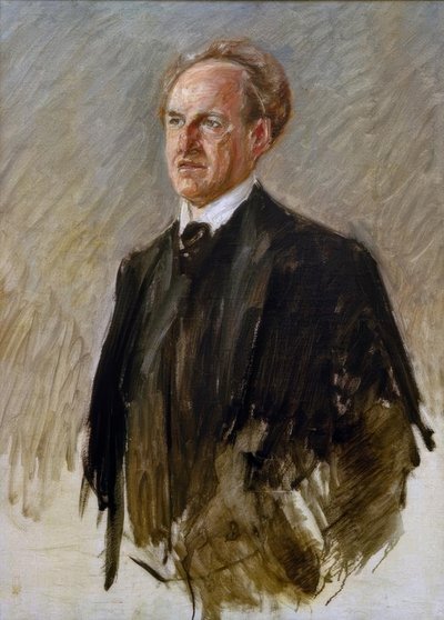 Portrait of Gerhart Hauptmann by Max Liebermann