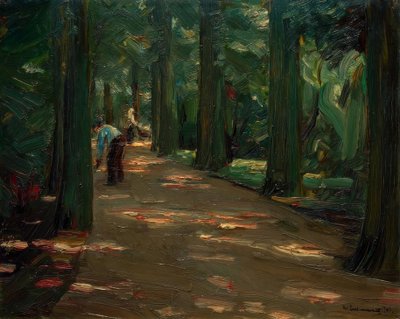 Shady Avenue by Max Liebermann