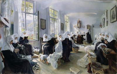 Lacemakers of Ghent by Max Silbert