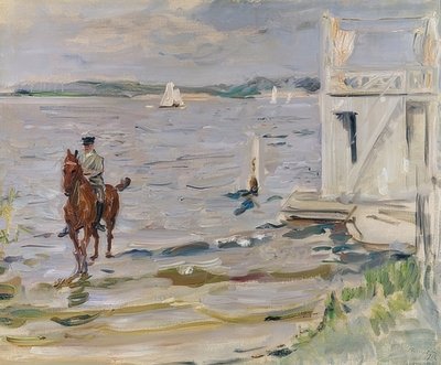 Bathhouse on the Havel. 1912 by Max Slevogt