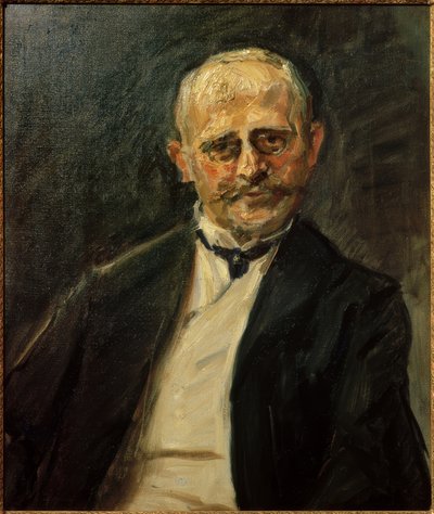 Portrait of Hans Rosenhagen by Max Slevogt