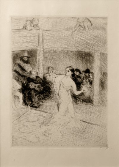 M. Slevogt, Dancer by Max Slevogt