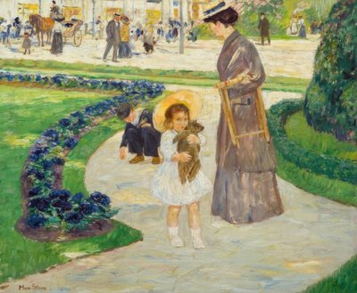 M. Stern, The Nanny, Königsallee by Max Stern
