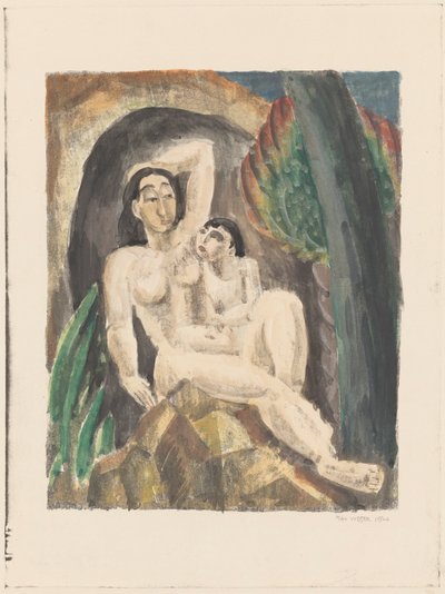 Mother and Child by Max Weber