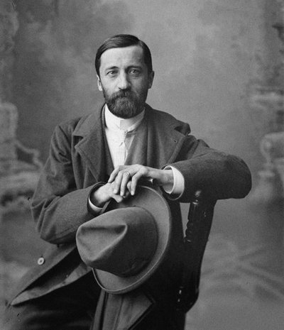 Portrait of Dmitry Merezhkovsky by Maxim Petrovich Dmitriev