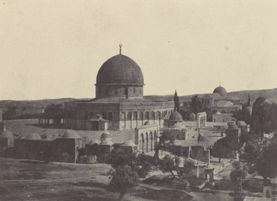 Palestine. Jerusalem. Dome of the Rock Mosque by Maxime Du Camp