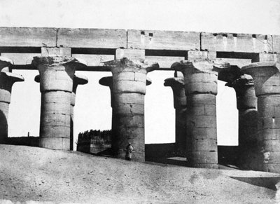 Temple ruins, Egypt by Maxime Du Camp