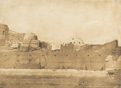 Muslim Tombs at Siout, 1849-50 by Maxime Du Camp