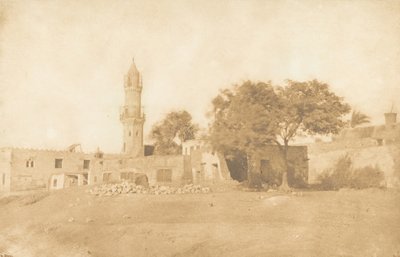 View taken at Beni-Souef, 1850 by Maxime Du Camp