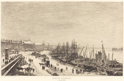 Bordeaux Harbor by Maxime Lalanne