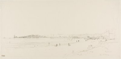 The Beach at Royan by Maxime Lalanne