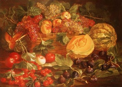 Still Life with Fruit by Maximilian Pfeiler or Pfeiller