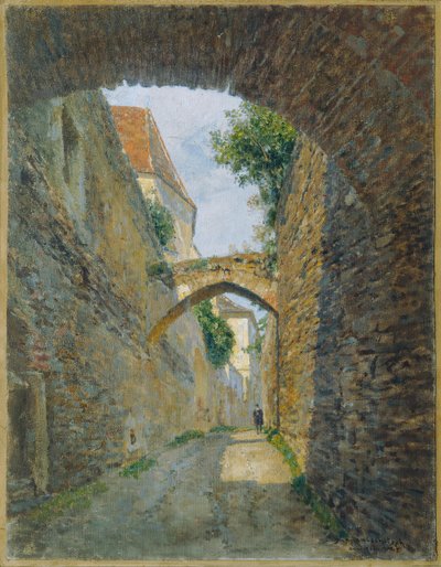 Monastery Alley by Maximilian Suppantschitsch