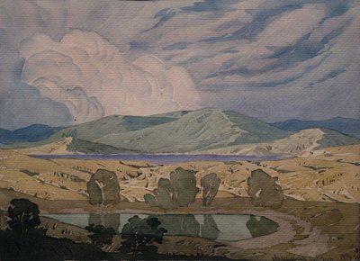 A cloud over the bay. Koktebel, 1925 by Maximilian Voloshin