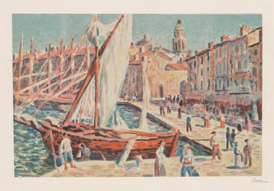 Saint-Tropez by Maximilien Luce