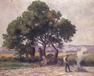 The Apple Trees by Maximilien Luce