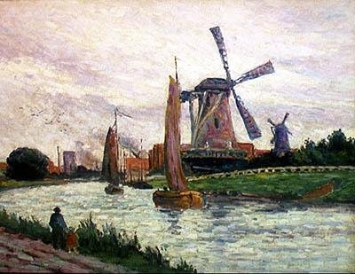 The Windmill by Maximilien Luce