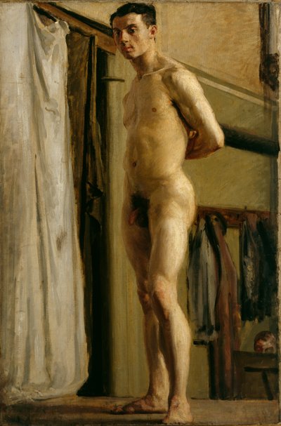 Male Figure Standing by Maxwell Gordon Lightfoot