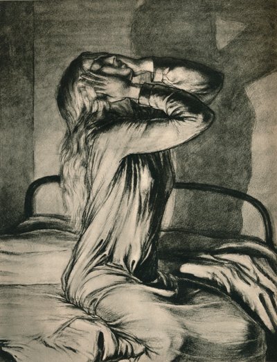 Study of a Girl, c1910 by Maxwell Gordon Lightfoot