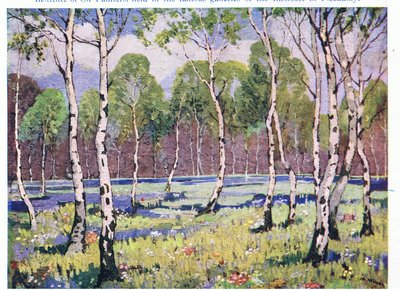 Spring Woodland by May Wilson Preston