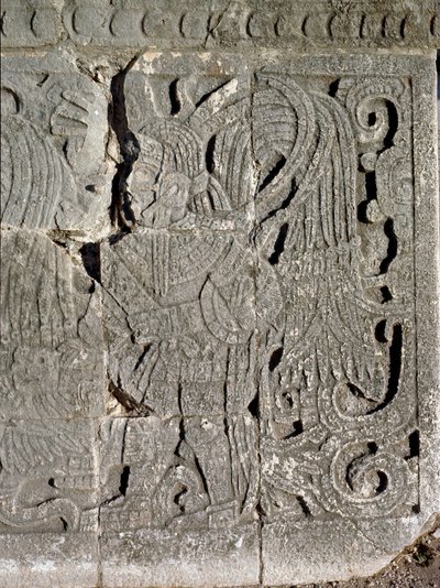 The great ball court, 750-1200 by Mayan